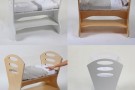 Linea Lait baby: il lettino Giardino e la culla Oceano